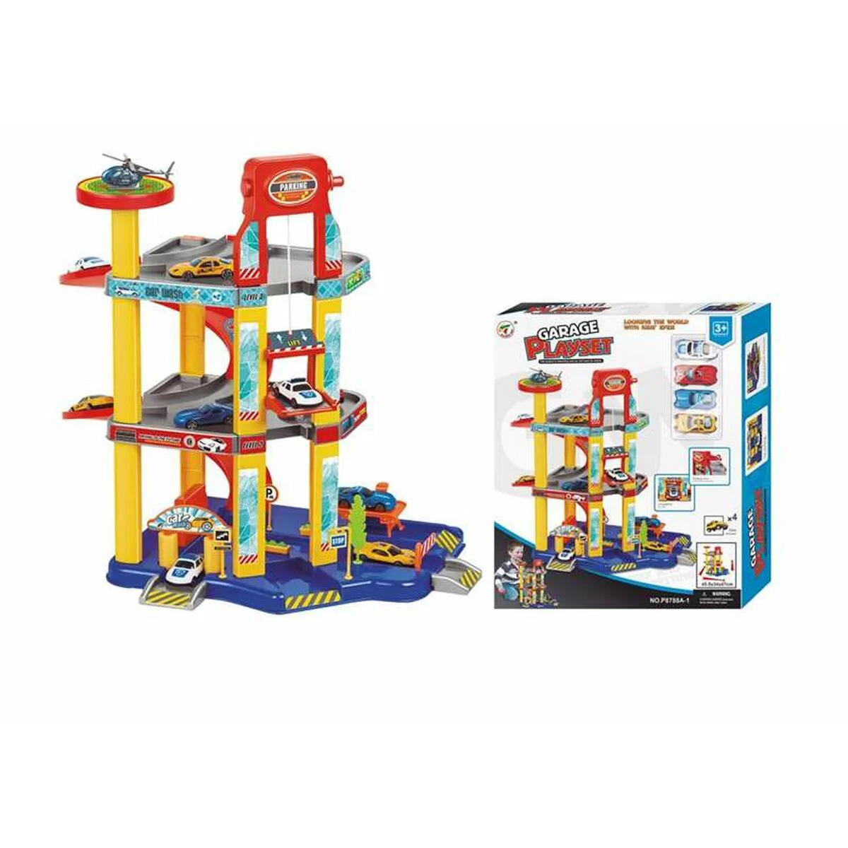 Garage parking avec vehicules 34 x 47 cm s243237691. Notre équipe chez Diaytar est une brigade de passionnés, toujours en chasse pour dénicher la perle rare qui vous fera vibrer.