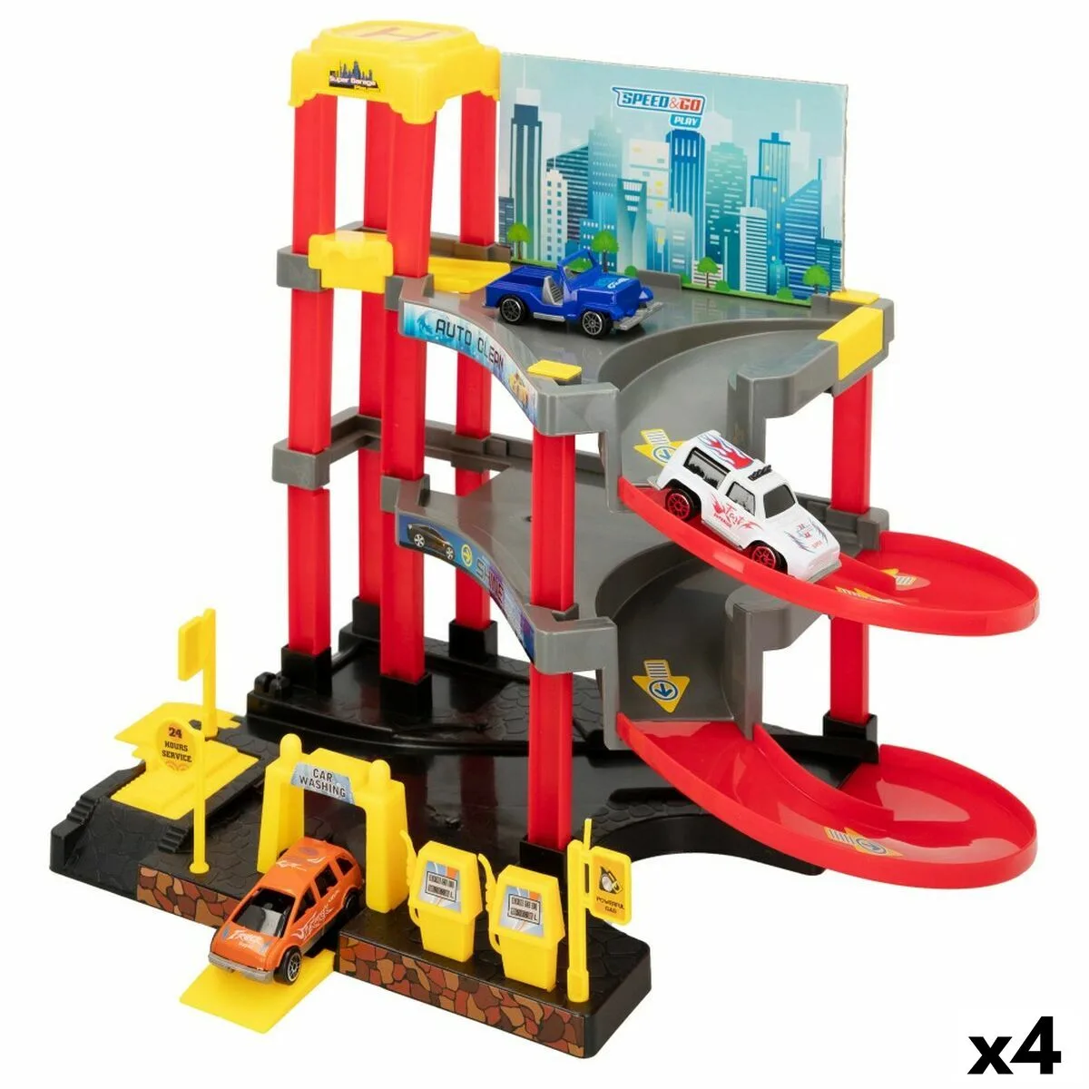 Garage parking avec vehicules speed go 37 x 29 x 25 cm 4 unites s890060779. Diaytar Mode : Où l'élégance rencontre l'originalité pour un style unique.