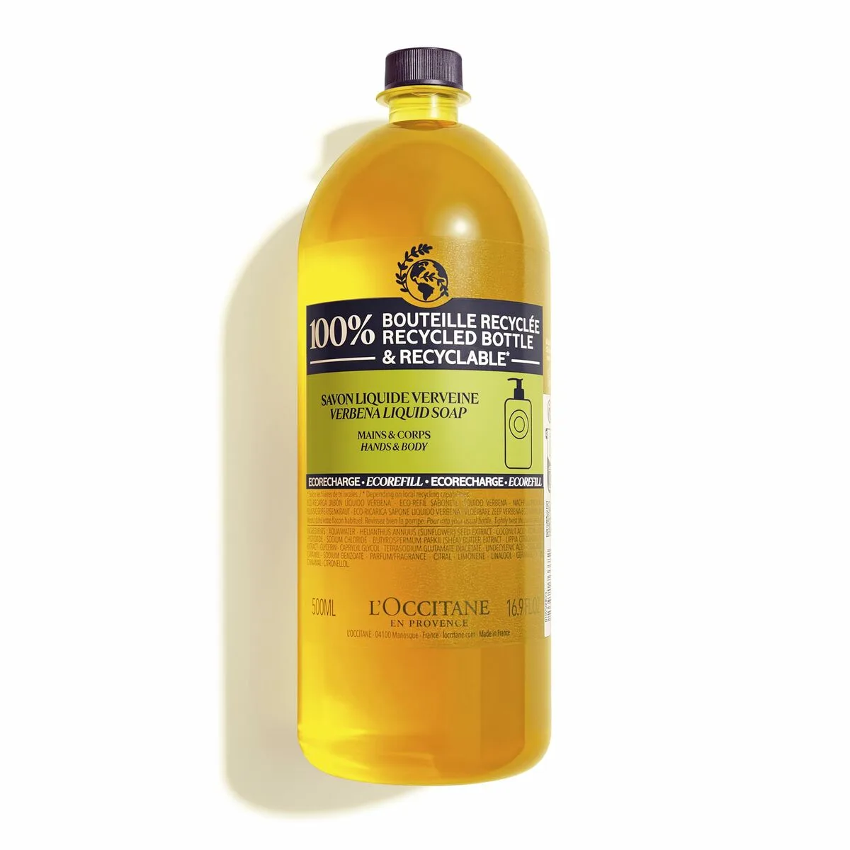 Gel de douche l occitane en provence verveine recharge 500 ml s0511595982. Votre foyer mérite le style et le confort des produits Diaytar Home.