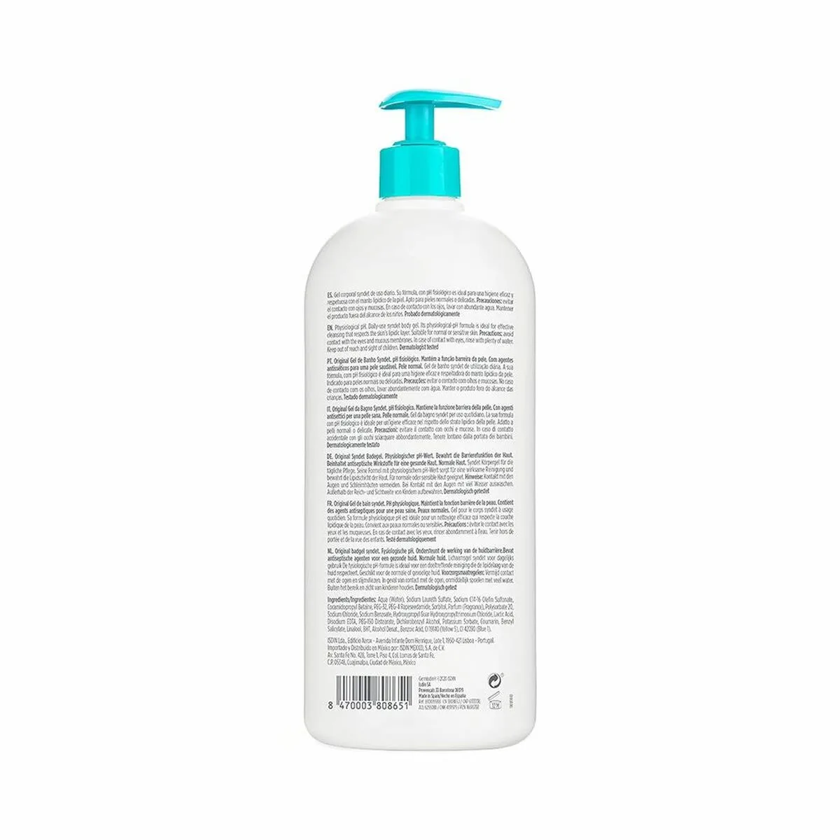 Gel douche isdin germisdin original antiseptique 1000 ml s058672283. Révélez votre style avec la collection capsule Diaytar, limitée et exclusive.