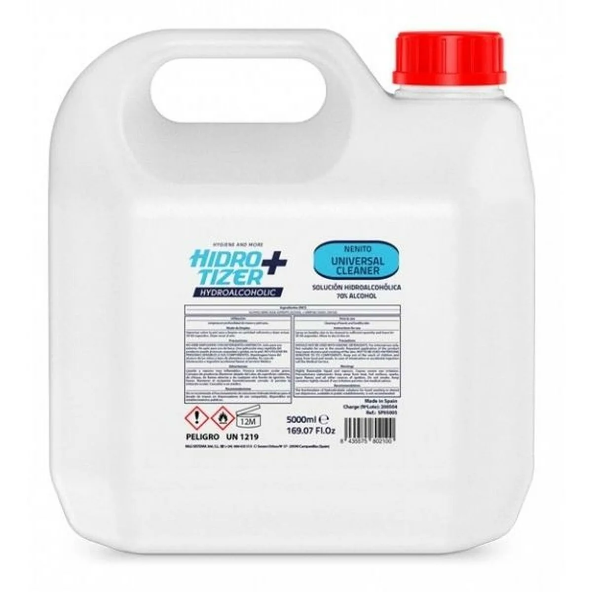 Gel hydroalcoolique hidrotizer plus 5 l s840908022. Diaytar : Votre portail vers un monde de produits où la frontière entre l'essentiel et le superflu devient délicieusement floue