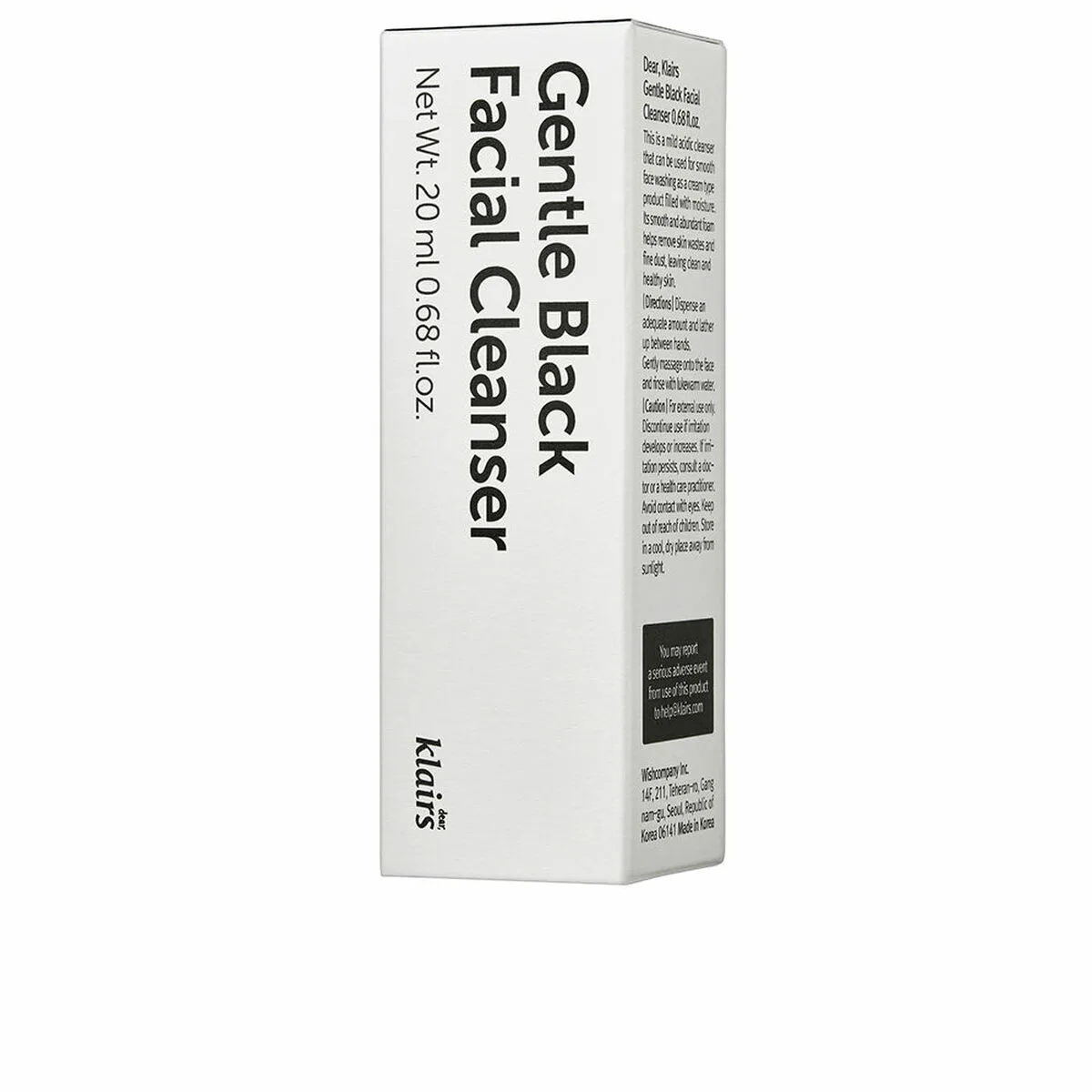 Gel nettoyant visage dear klairs gentle black s0513085612. Diaytar, la boutique en ligne qui pense à tout : des gadgets électroniques les plus futés aux objets maison les plus design