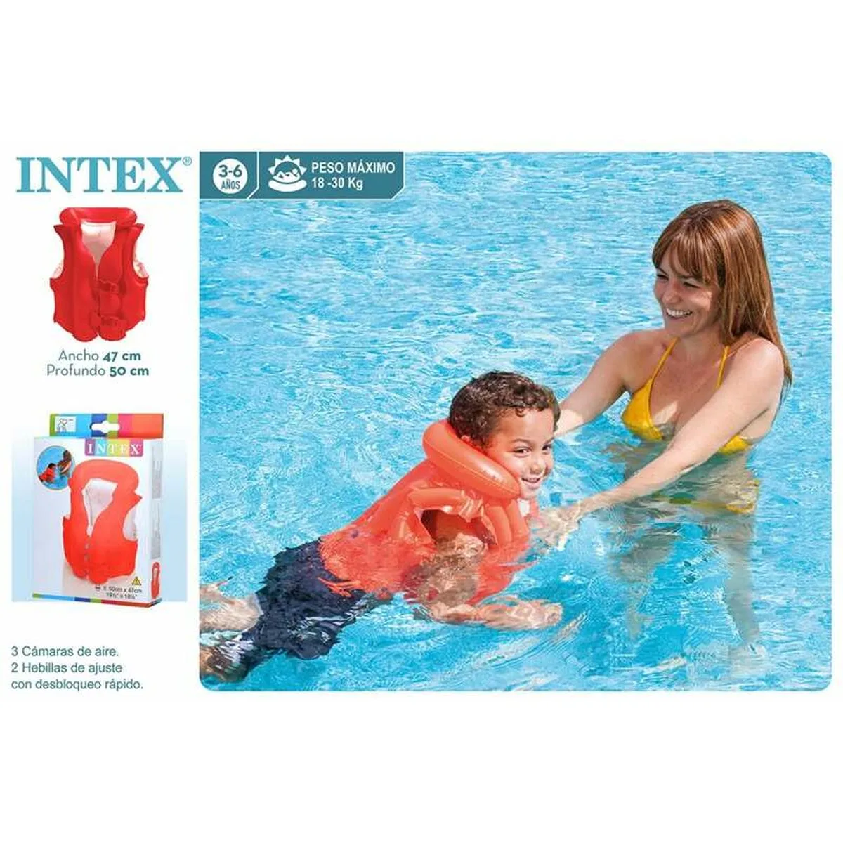 Gilet gonflable pour piscine intex 50 x 47 cm s245045253. Diaytar vous propose une sélection pointue de produits électroniques innovants et d'articles maison qui transforment votre quotidien