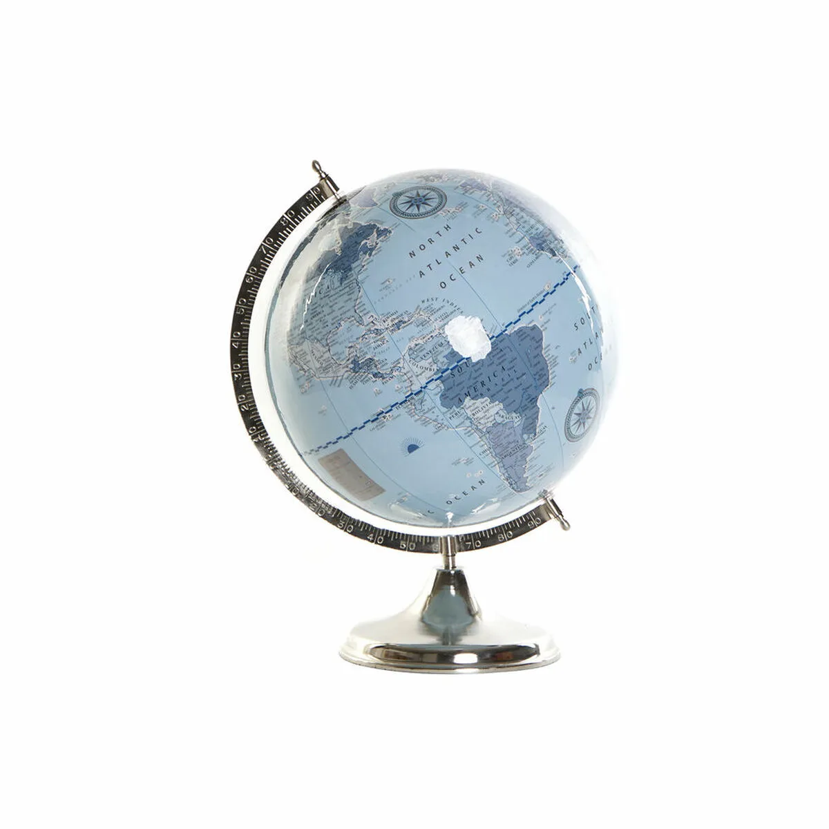 Globe terrestre dkd home decor bleu argente pvc aluminium 33 x 33 x 44 cm s301872294. Diaytar a fait de la variété son arme secrète : une offre généraliste si vaste que vous y trouverez forcément l'inimaginable