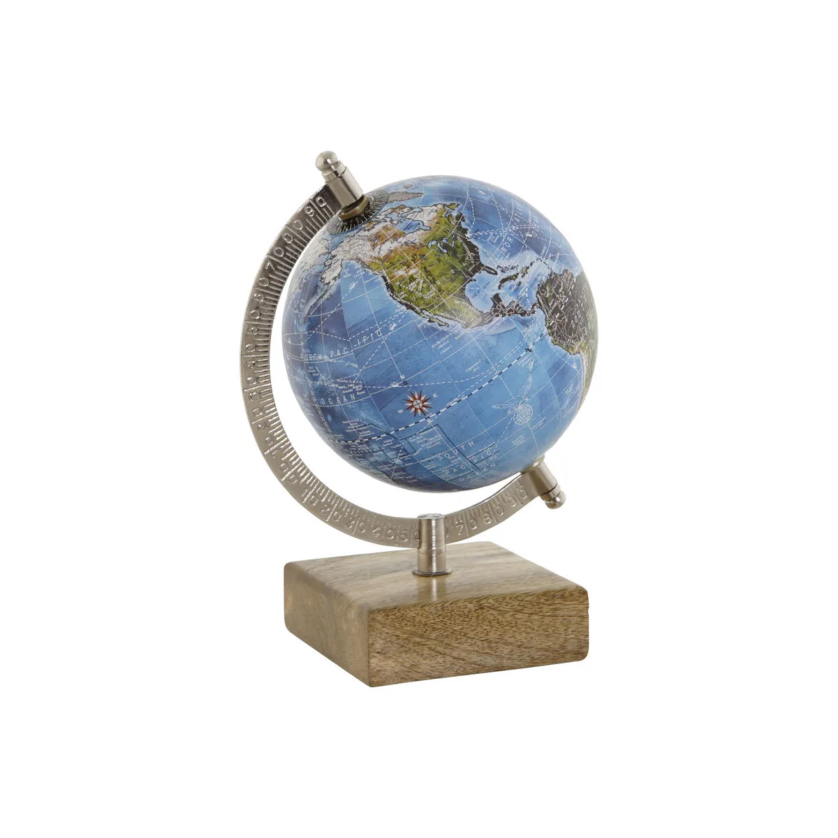 Globe terrestre home esprit bleu marron pvc bois de manguier 14 x 12 x 20 cm s305668359. Bienvenue chez Diaytar, où l'élégance rencontre l'innovation avec nos produits électroniques dernier cri et nos créations maison exclusives