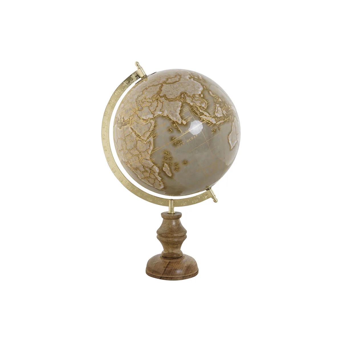 Globe terrestre home esprit marron pvc bois de manguier 27 x 25 x 43 cm s305667928. Diaytar, c'est la solution élégante à tous vos problèmes du quotidien, et la source de nouvelles envies insoupçonnées.