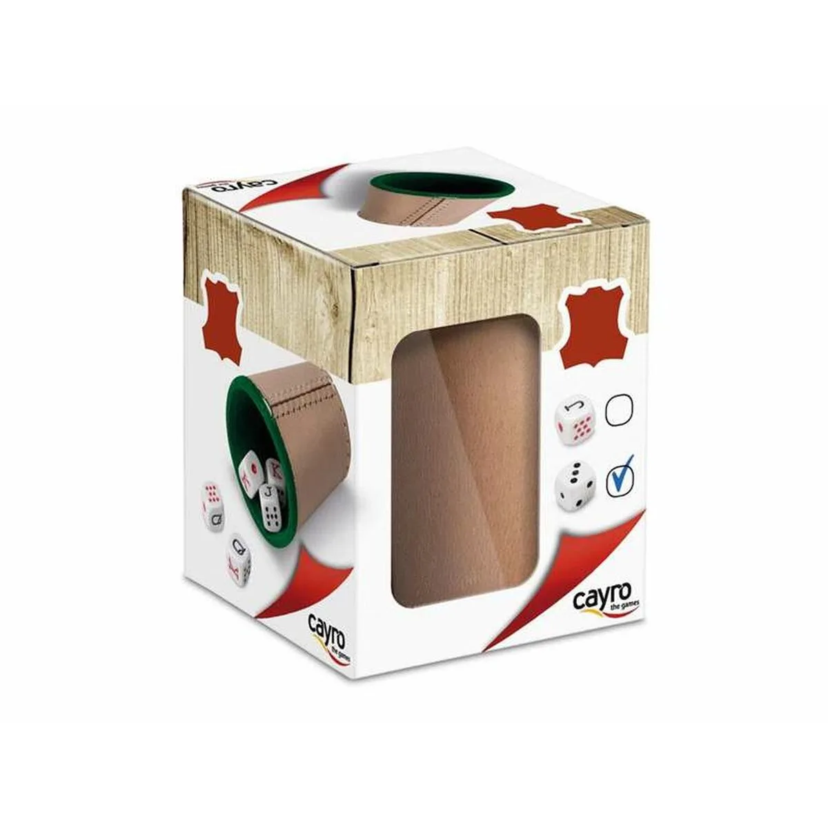 Gobelet avec des de poker cayro s244896982. Notre raison d'être : vous faire économiser le plus précieux des resources : votre temps. Bienvenue sur Diaytar, les produits triés sur le volet.