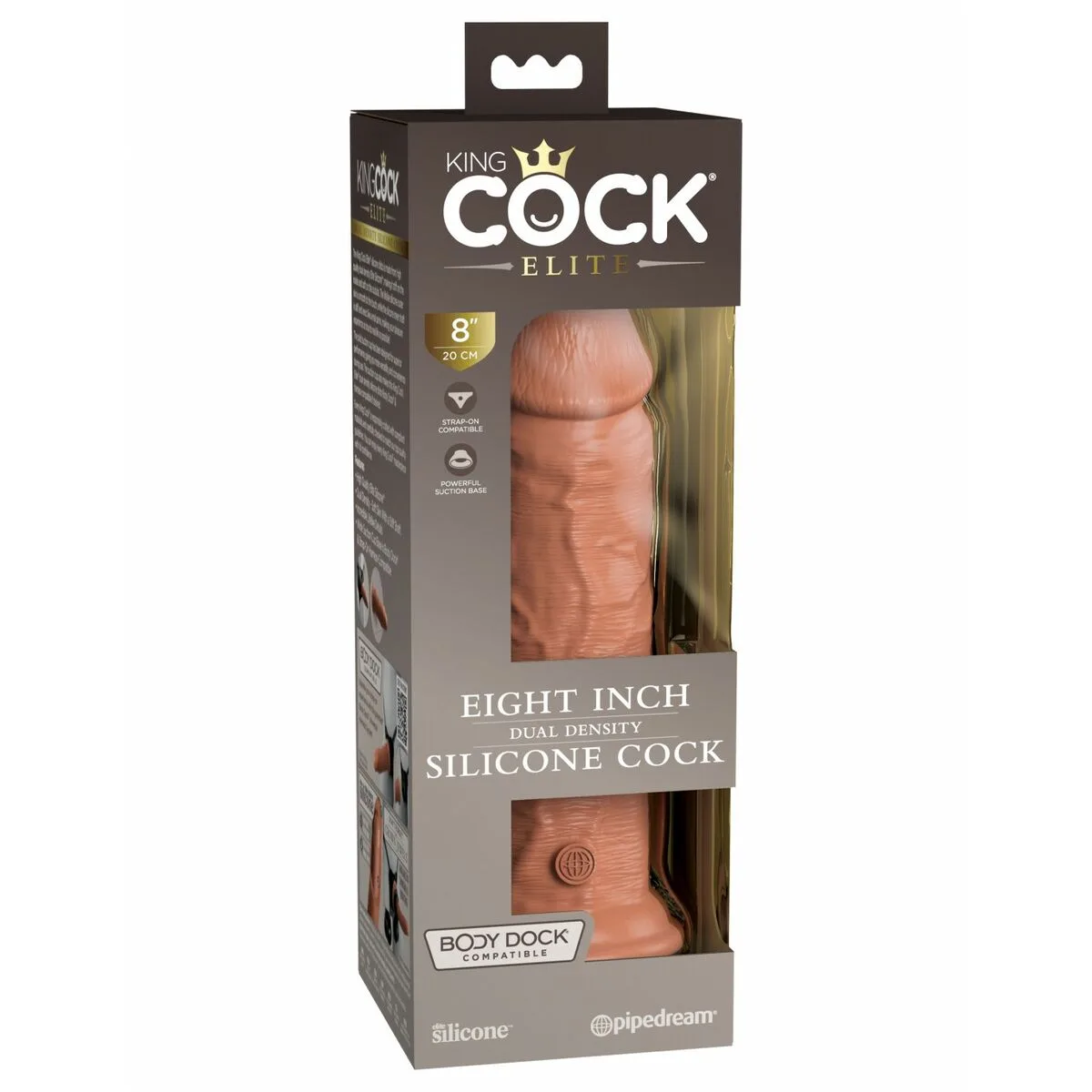 Gode pipedream king cock elite marron s940699748. La qualité Diaytar : un engagement, une promesse, une satisfaction garantie.