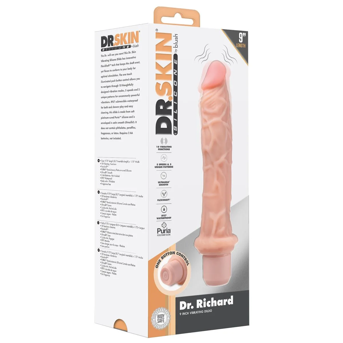 Gode realiste blush dr skin silicone abs o 4 9 cm 21 5 cm s940240375. Diaytar : Parce que vos goûts sont éclectiques, notre offre de produits l'est tout autant. Explorez sans modération.