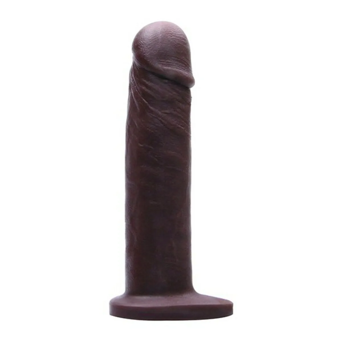 Gode realiste tantus vibromasseur avec relief silicone brun fonce s400222815. Exprimez votre personnalité avec les accessoires tendance de Diaytar.