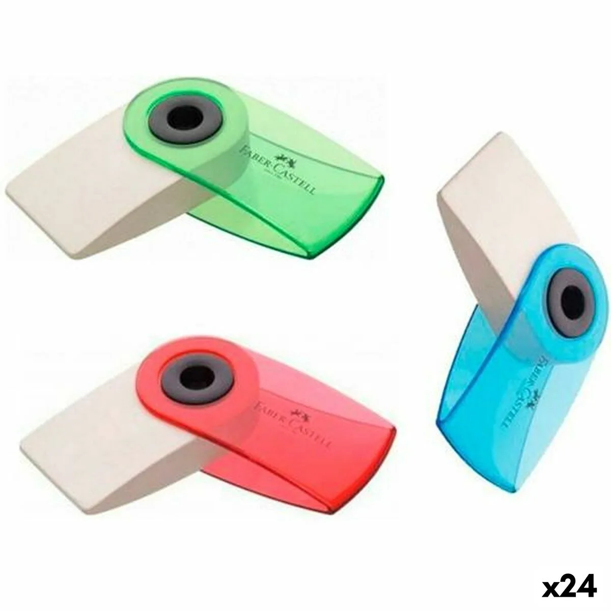 Gomme faber castell sleeve mini 24 unites s842942960. Style et élégance se conjuguent parfaitement dans notre rayon mode Diaytar.