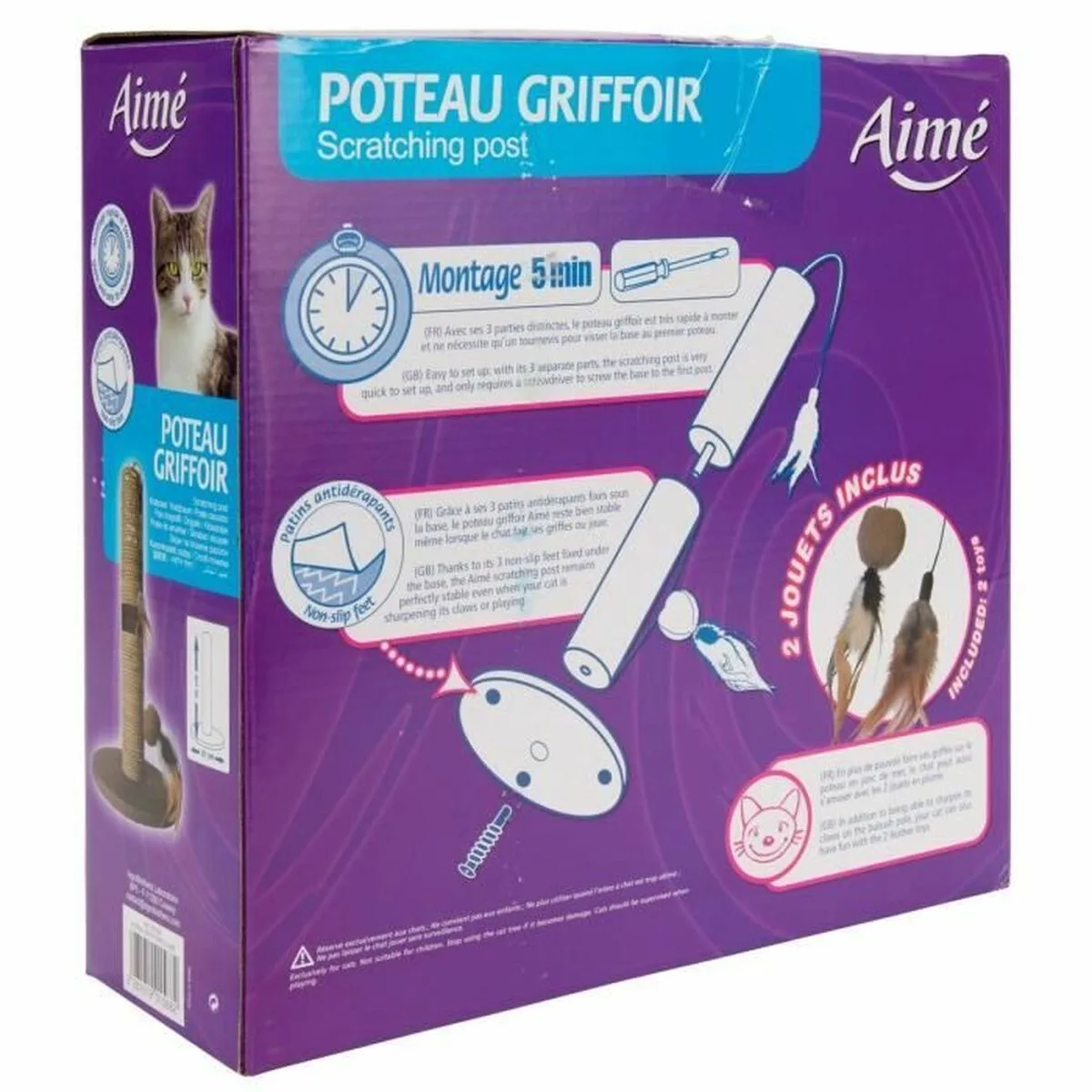 Grattoir pour chats aime 48 x 30 cm s716142910. Diaytar a bâti sa réputation sur un mélange parfait entre produits technologiques innovants et articles généraux de qualité supérieure