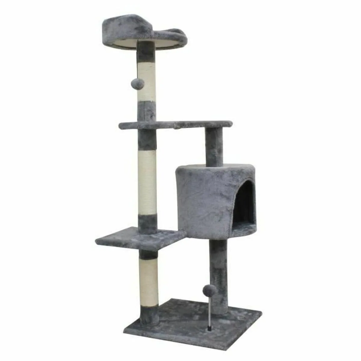 Grattoir pour chats jasper 40 x 40 x 114 cm gris s713859851. Notre équipe chez Diaytar est votre équipe de choc, dévouée à débusquer les produits qui méritent votre attention.