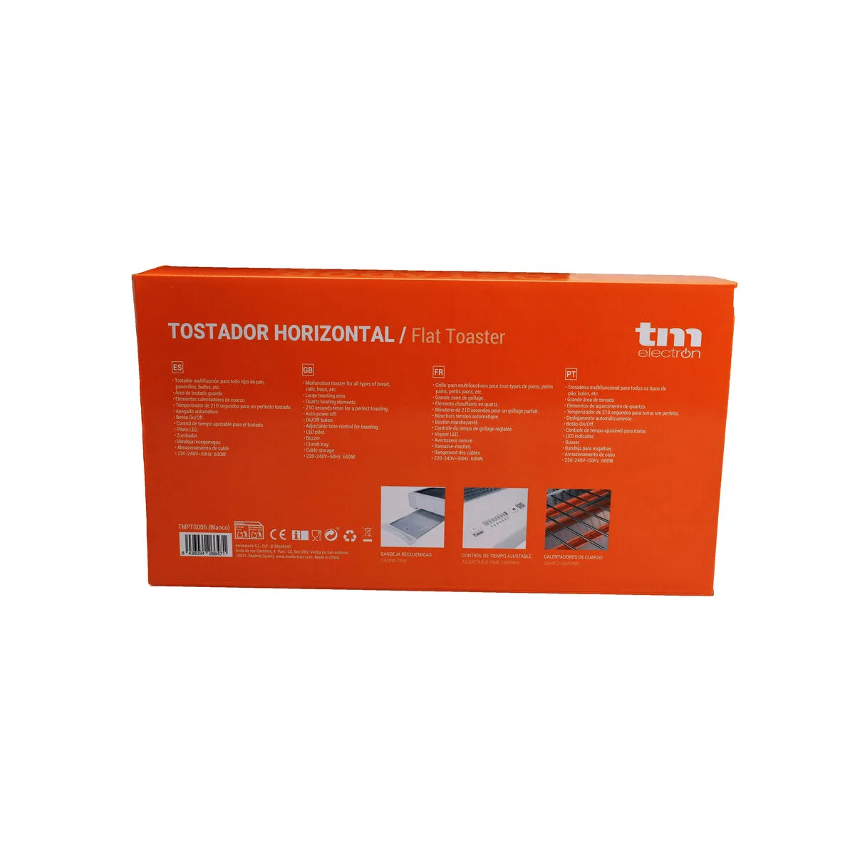 Grille pain tm electron 600 w s650225010. Bienvenue chez Diaytar, où l'élégance rencontre l'innovation avec nos produits électroniques dernier cri et nos créations maison exclusives