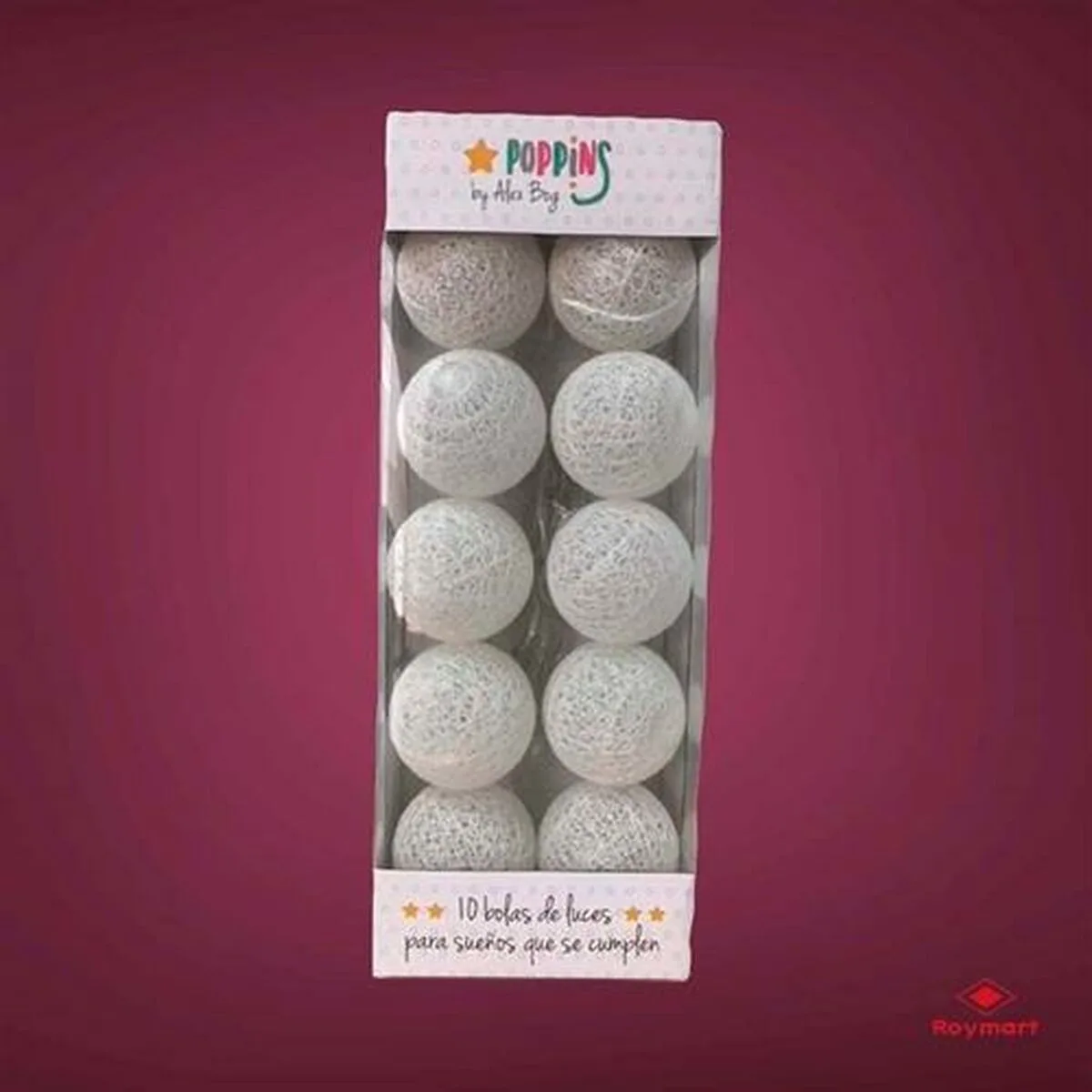 Guirlande de boules led roymart poppins s842664334. Diaytar opère une veille constante pour vous offrir l'élite des produits généraux, électroniques et maison.