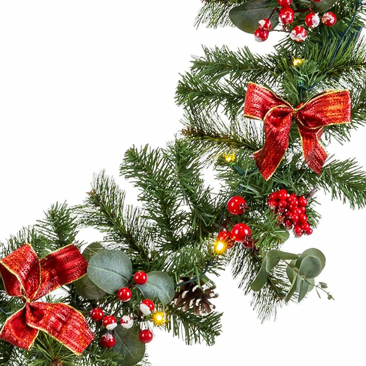 Guirlande de noel multicouleur pvc 180 x 20 x 20 cm s880698157. Notre équipe chez Diaytar est une brigade de passionnés, toujours en chasse pour dénicher la perle rare qui vous fera vibrer.