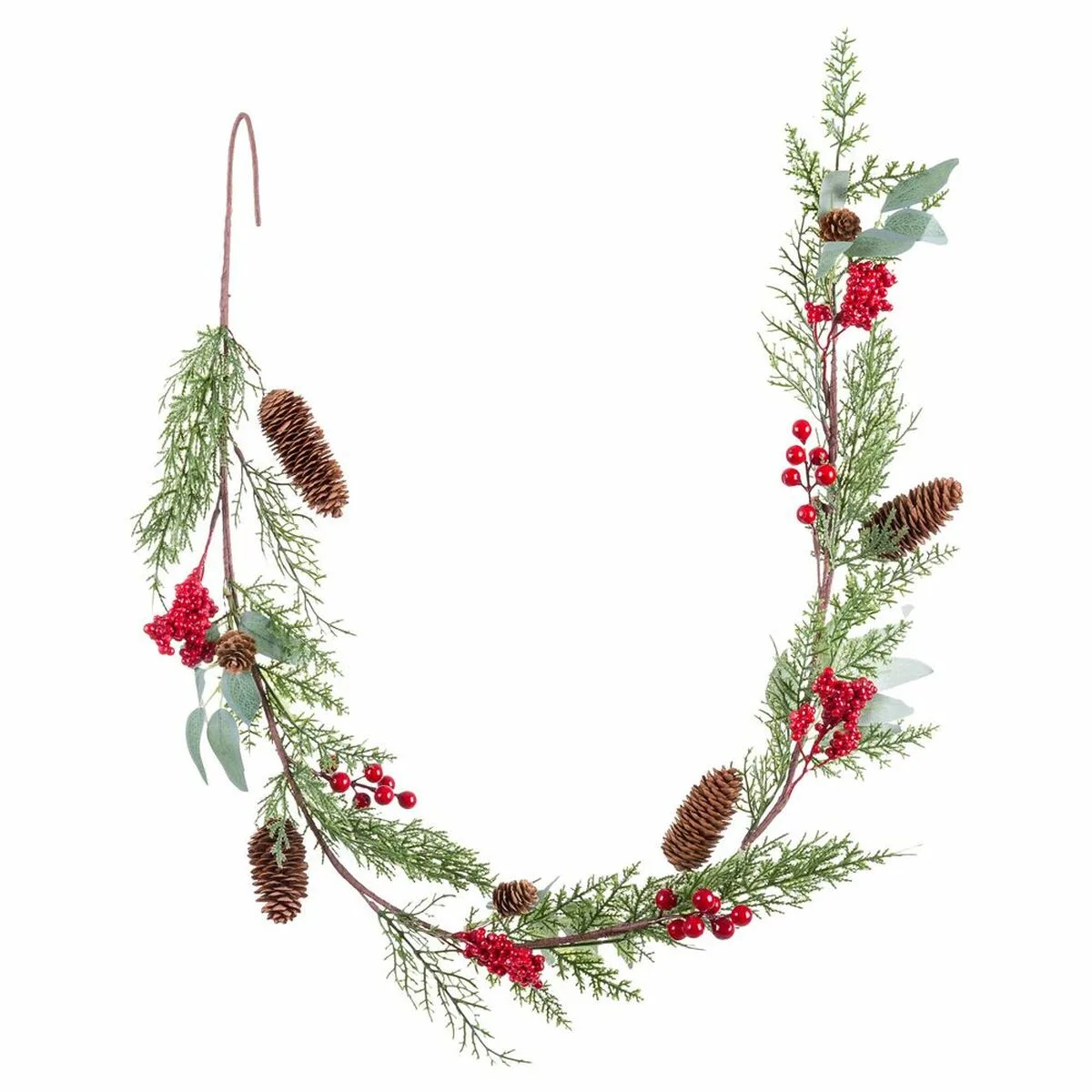 Guirlande de noel rouge vert plastique ananas 15 x 15 x 135 cm s880711085. Votre boutique de confiance Diaytar vous accompagne dans tous vos projets.