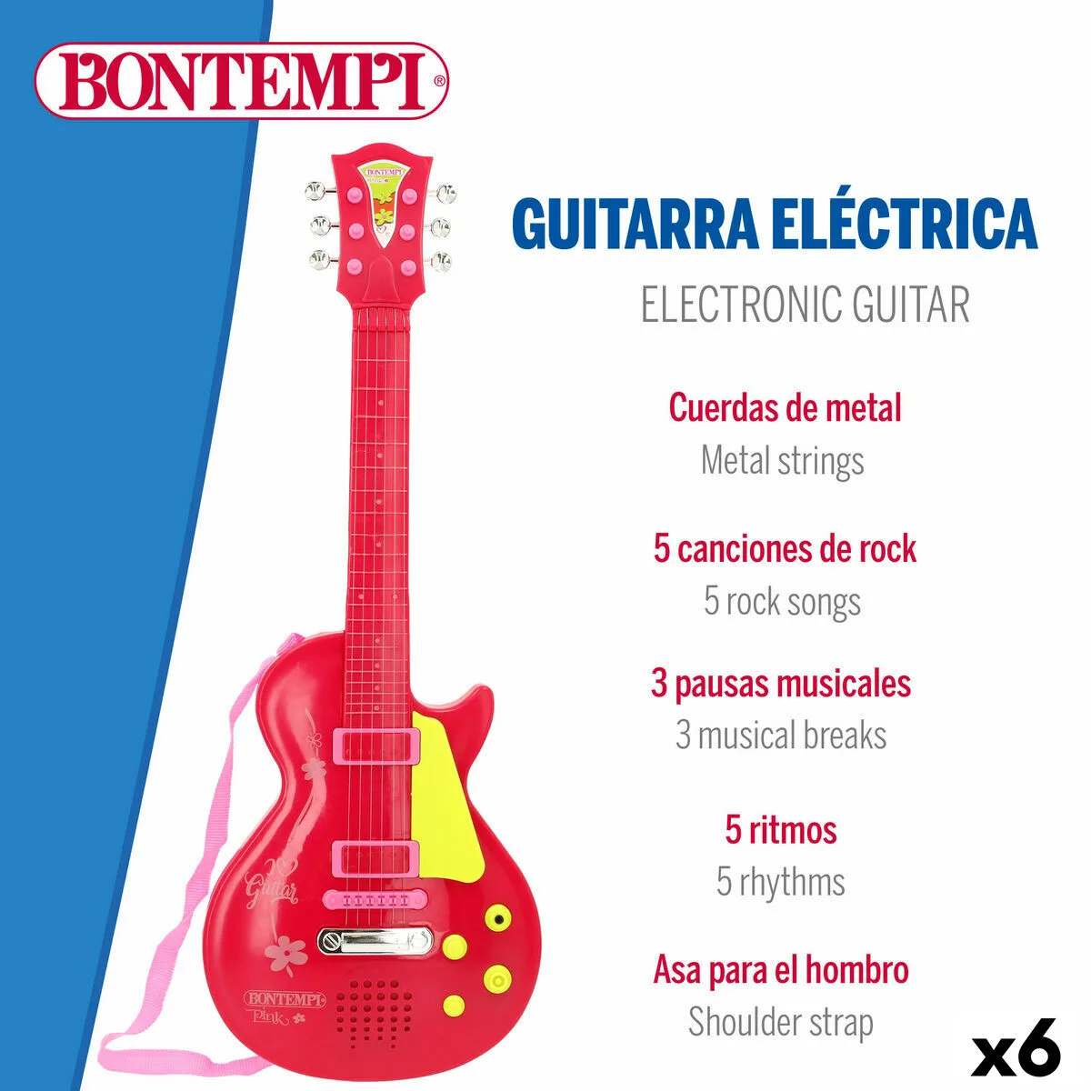 Guitare pour enfant bontempi 20 x 56 x 4 cm 6 unites s890582239. Diaytar, c'est la rencontre parfaite entre modernité et authenticité.