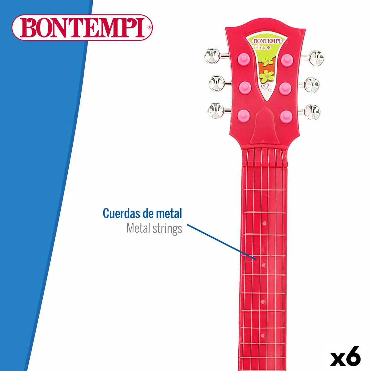 Guitare pour enfant bontempi 20 x 56 x 4 cm 6 unites s890582267. Notre équipe Diaytar est une bande de dénicheurs compulsifs, toujours en quête du produit qui provoquera l'étincelle dans votre regard.