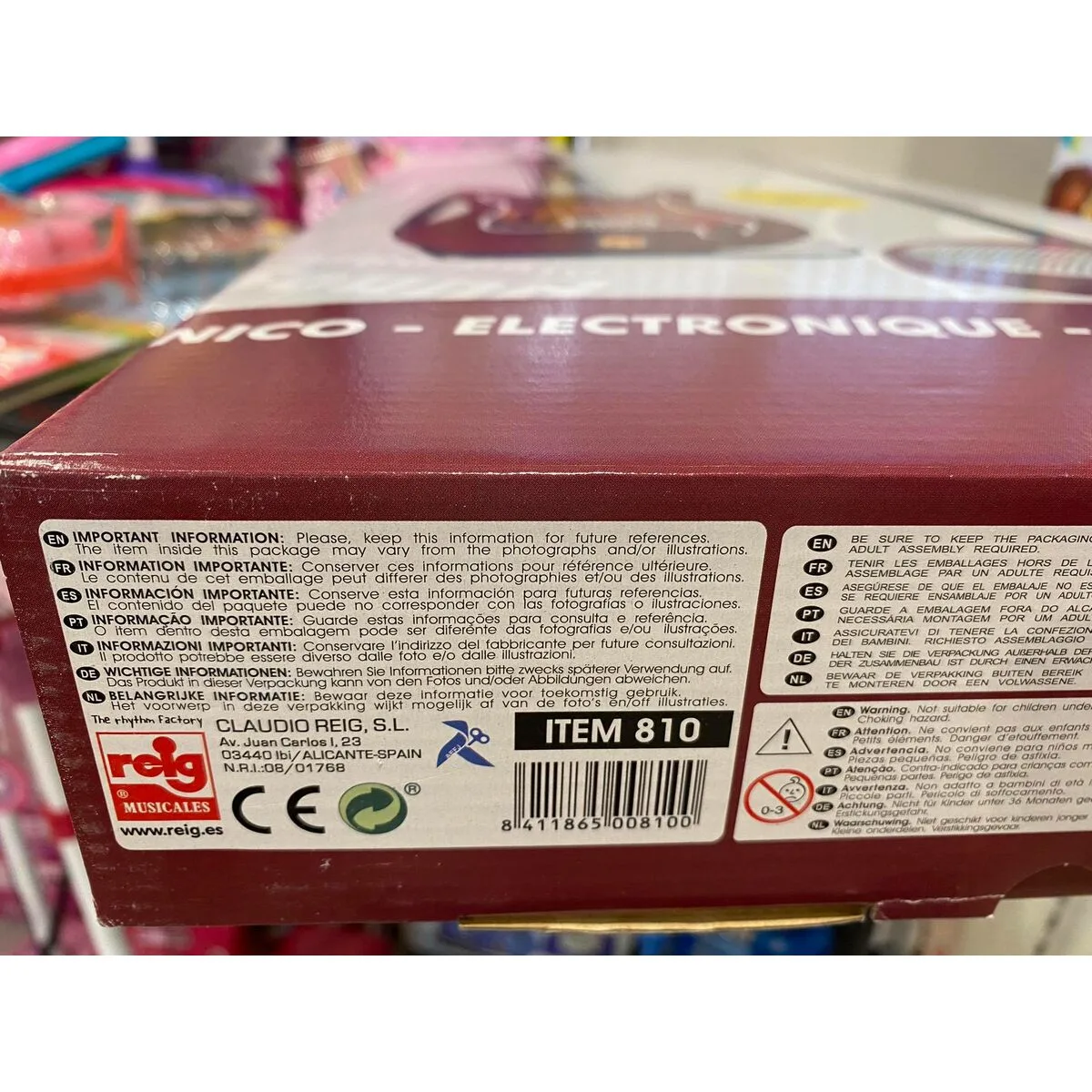 Guitare pour enfant reig microphone s242522193. L'expérience Diaytar : une interface fluide pour découvrir une multitude de produits alignés avec les tendances actuelles