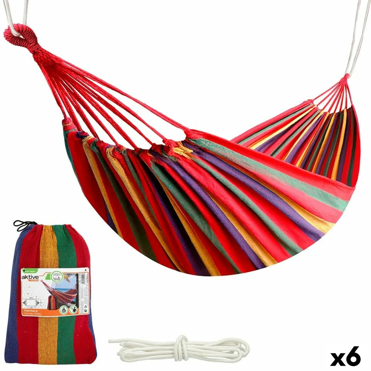 Hamac aktive orange 200 x 0 4 x 100 cm 6 unites s890099583. Bienvenue sur Diaytar, où le shopping généraliste devient une chasse au trésor pour produits tendance et innovants