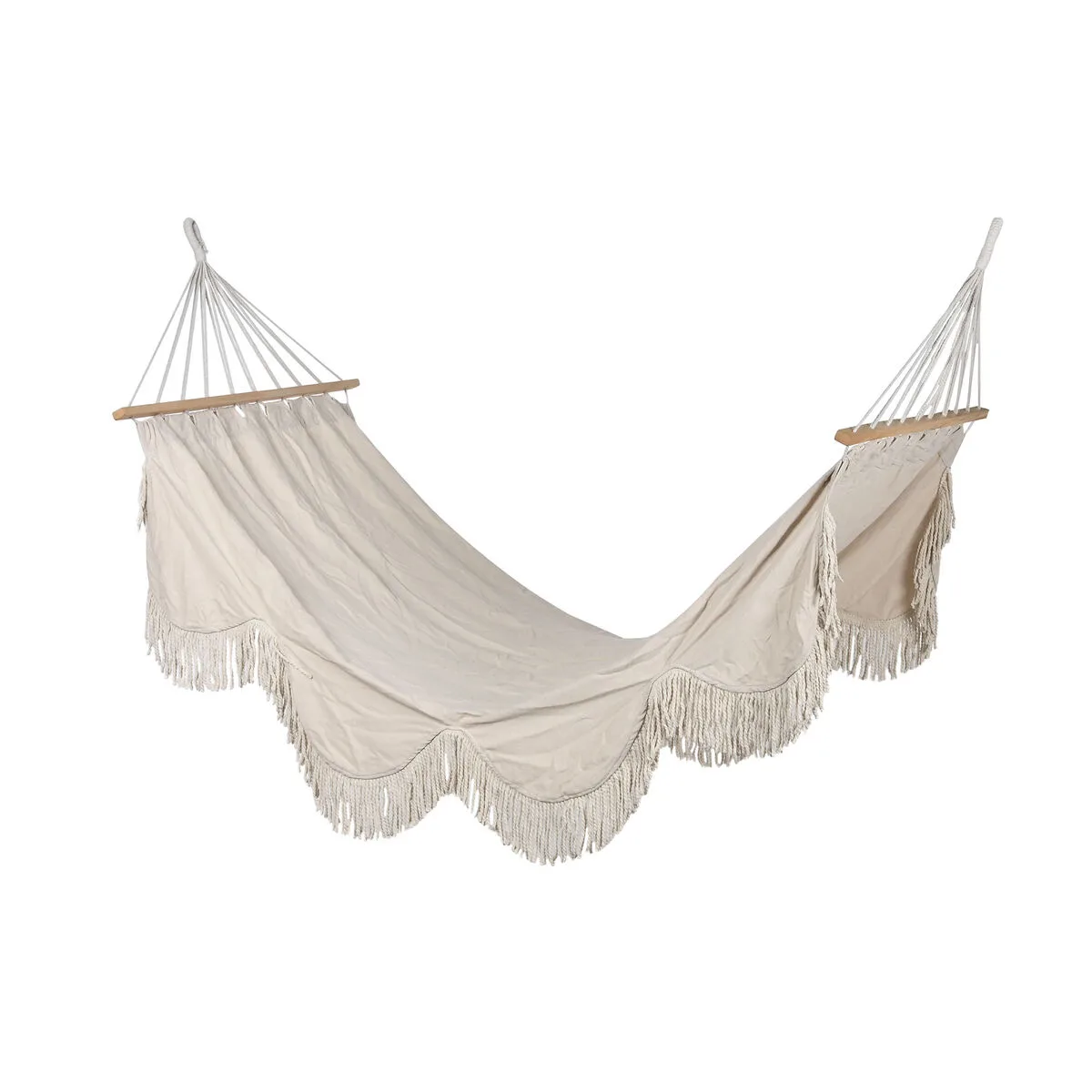 Hamac suspendu home esprit blanc frange 200 x 100 x 5 cm s305472951. Diaytar incarne le renouveau du commerce en ligne : authentique, engagé et résolument tourné vers l'avenir.