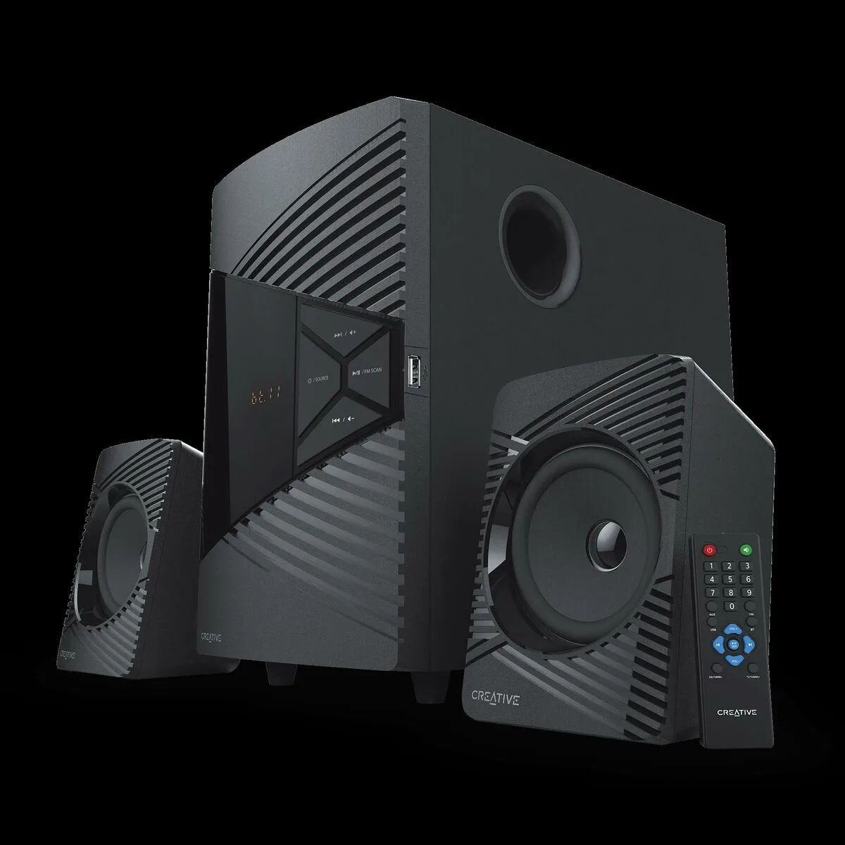 Haut parleurs bluetooth creative technology 51mf0485aa001 noir 60 w s046132336. Diaytar, c'est la promesse de découvrir au moins un produit qui vous fera dire 'Mais où était-il donc tout ce temps ?'.