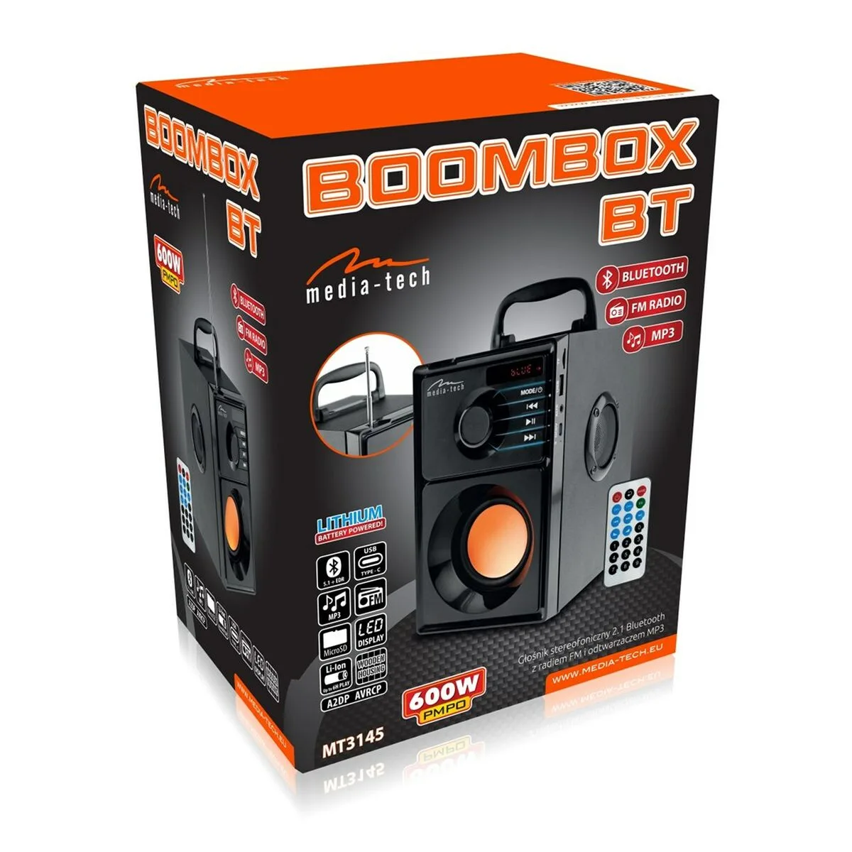 Haut parleurs bluetooth media tech boombox bt mt3145 v2 noir 600 w s912112810. Diaytar ne suit pas les tendances, il les anticipe à travers sa sélection前瞻 de produits électroniques et généraux