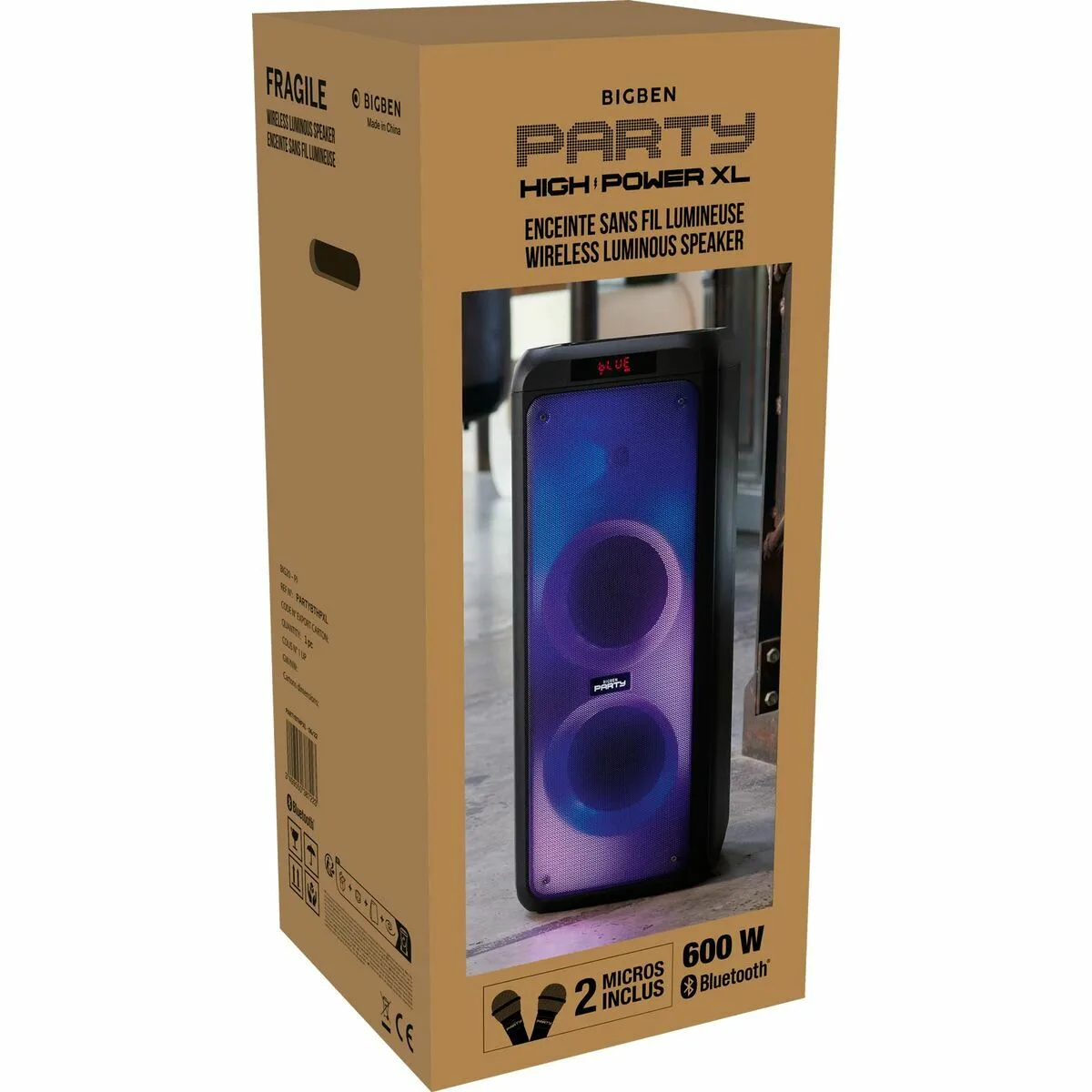 Haut parleurs bluetooth portables big ben interactive noir 600 w s718768286. Oubliez tout ce que vous savez sur le e-commerce. Diaytar réécrit les règles avec une offre audacieuse et éclectique.