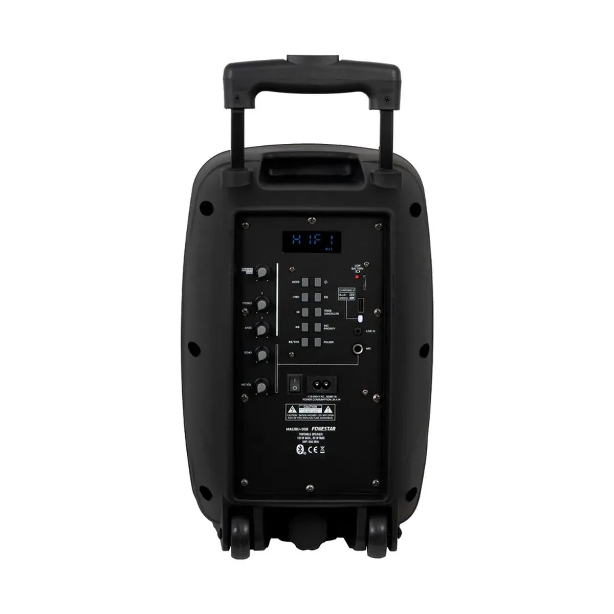 Haut parleurs bluetooth portables fonestar malibu 308 noir 100 w s991234165. Notre mission : éradiquer le superflu pour ne vous proposer que l'essentiel... mais en beaucoup plus stylé. Bienvenue chez Diaytar.