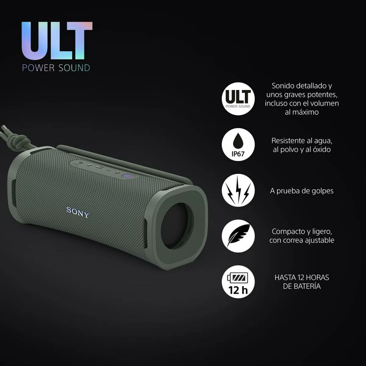 Haut parleurs bluetooth portables sony srsult10h gris s760999169. Diaytar, c'est le compagnon des visionnaires, de ceux qui achètent aujourd'hui les produits qui seront incontournables demain.