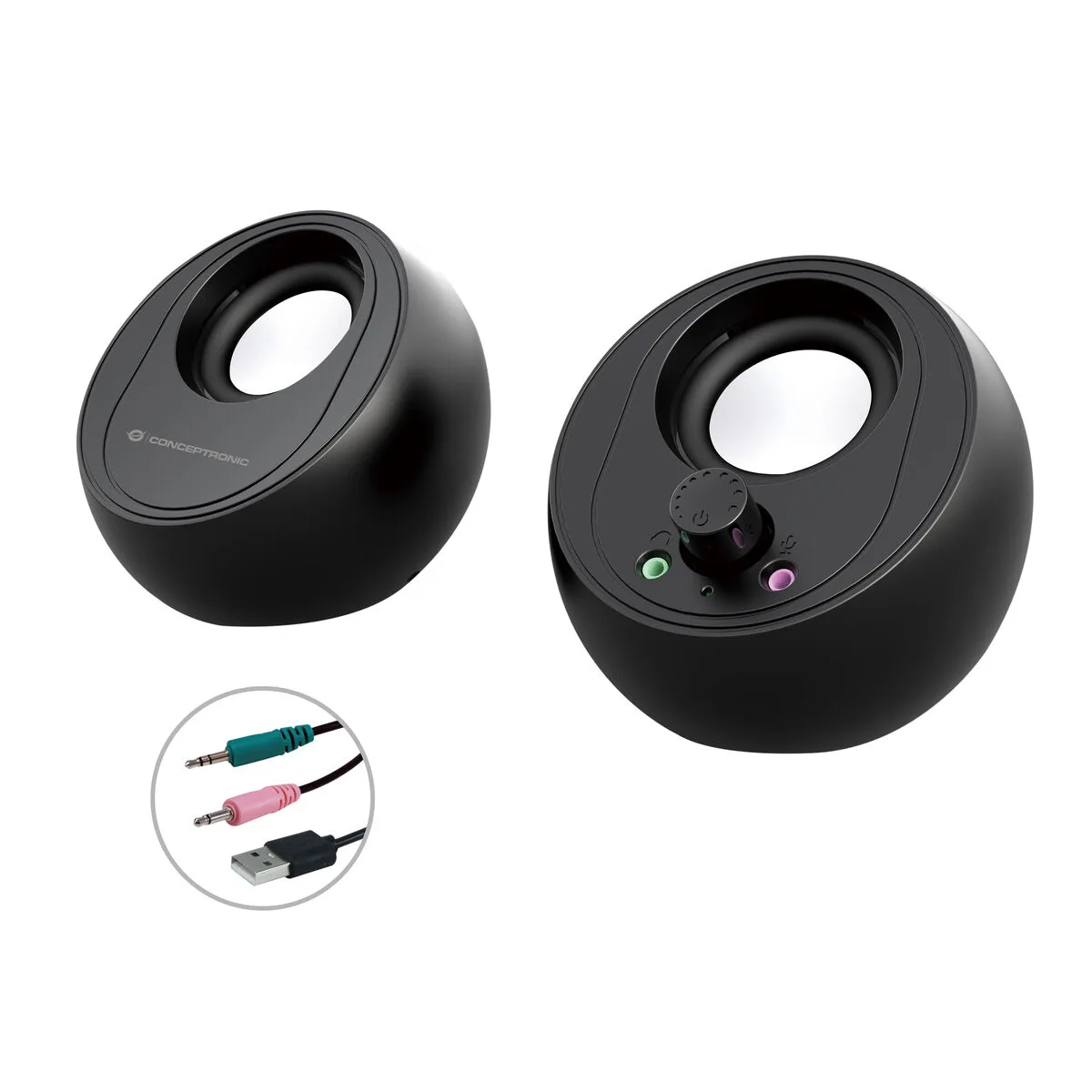 Haut parleurs de pc conceptronic bjorn01b noir 10 w m050518269. Innovation, style et qualité : les trois piliers de l'expérience Diaytar.