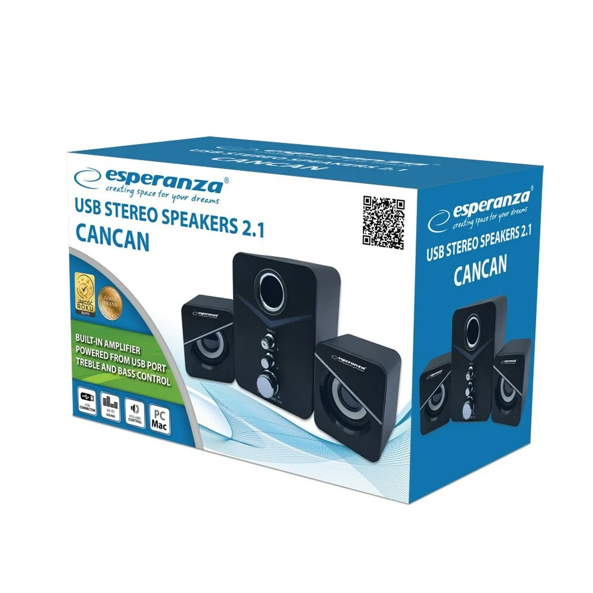 Haut parleurs de pc esperanza ep153 bleu blanc s912317981. Diaytar opère une veille constante pour vous offrir l'élite des produits généraux, électroniques et maison.