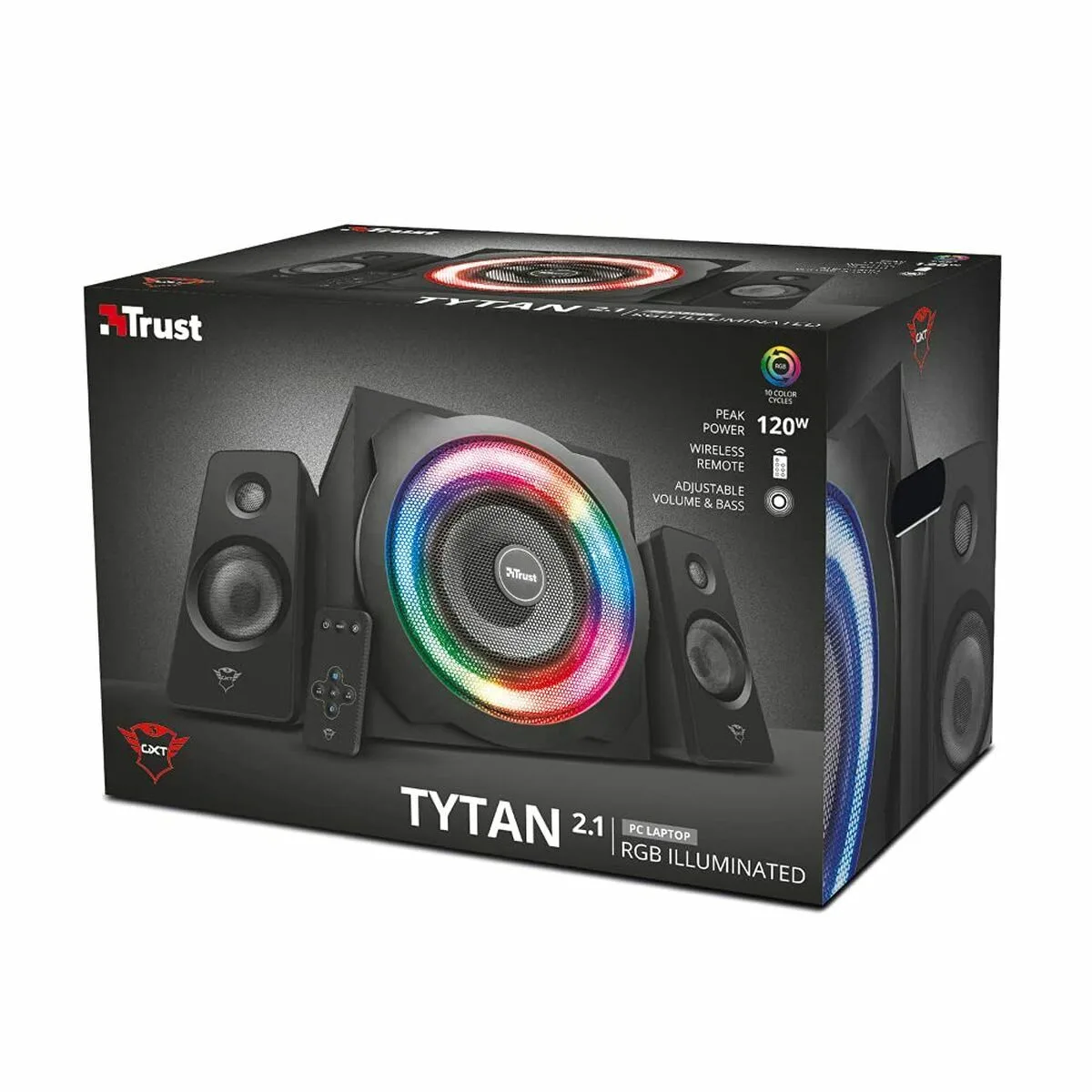 Haut parleurs de pc trust gxt 629 tytan 120 w noir 30 w 60 w 10 w s912383098. L'excellence à portée de clic avec la boutique en ligne Diaytar.