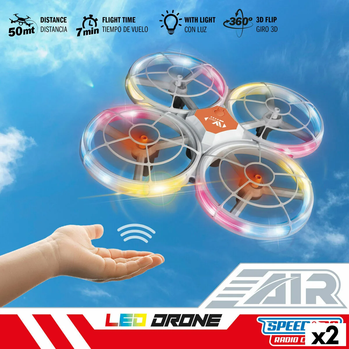 Helicoptere telecommande colorbaby 2 unites s890577964. Plongez dans l'univers Diaytar, votre référence pour des produits du quotidien, high-tech et déco, tous porteurs de tendances