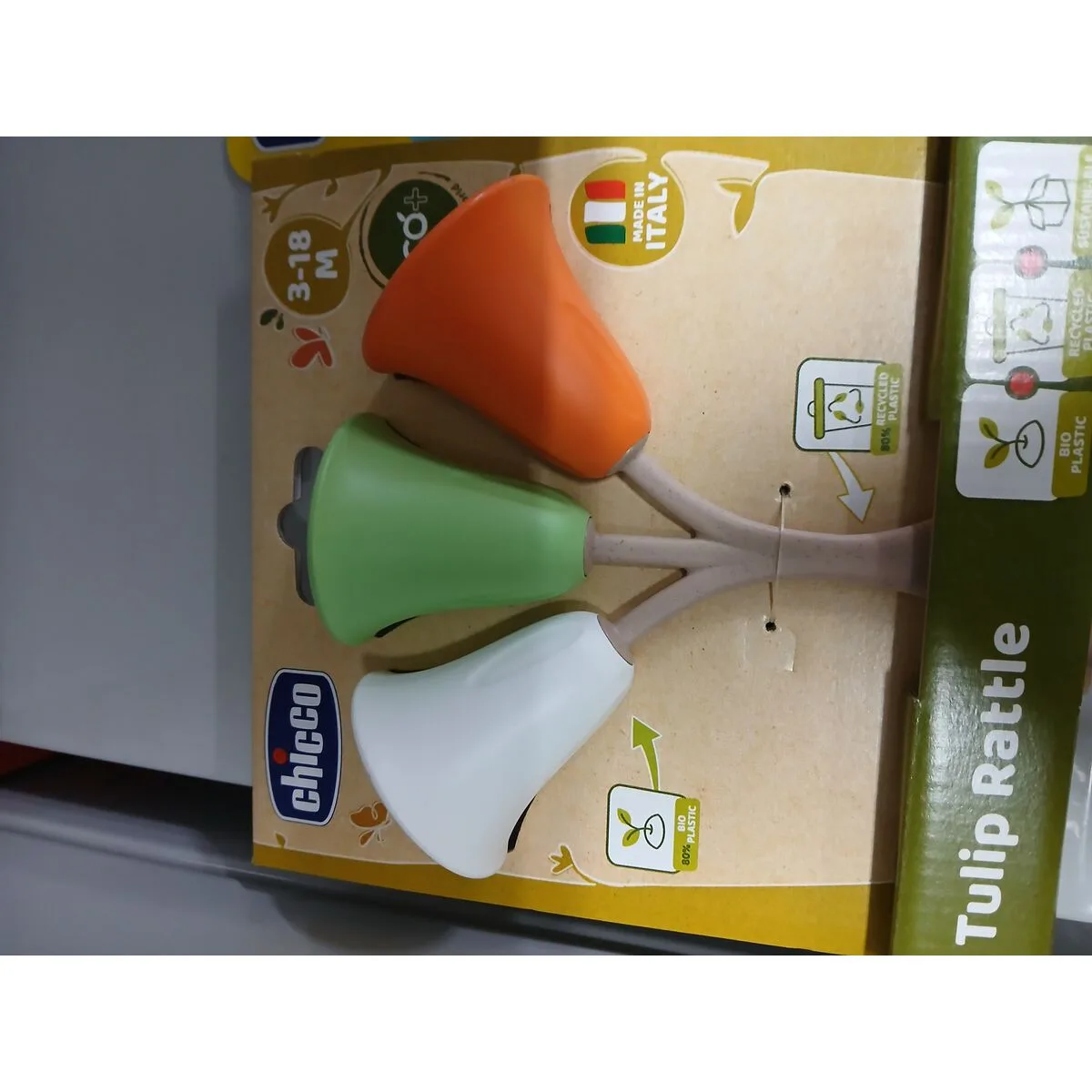 Hochet chicco tulip eco multicouleur s243302730. Notre philosophie : le produit parfait n'existe pas. C'est pourquoi Diaytar en propose des milliers, pour que vous le créiez.