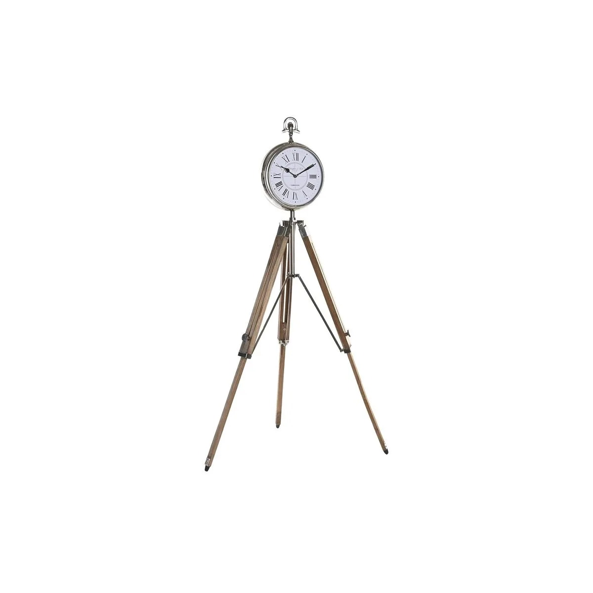 Horloge de table dkd home decor argente naturel s304147227. Diaytar vous habille de la tête aux pieds avec goût et raffinement.