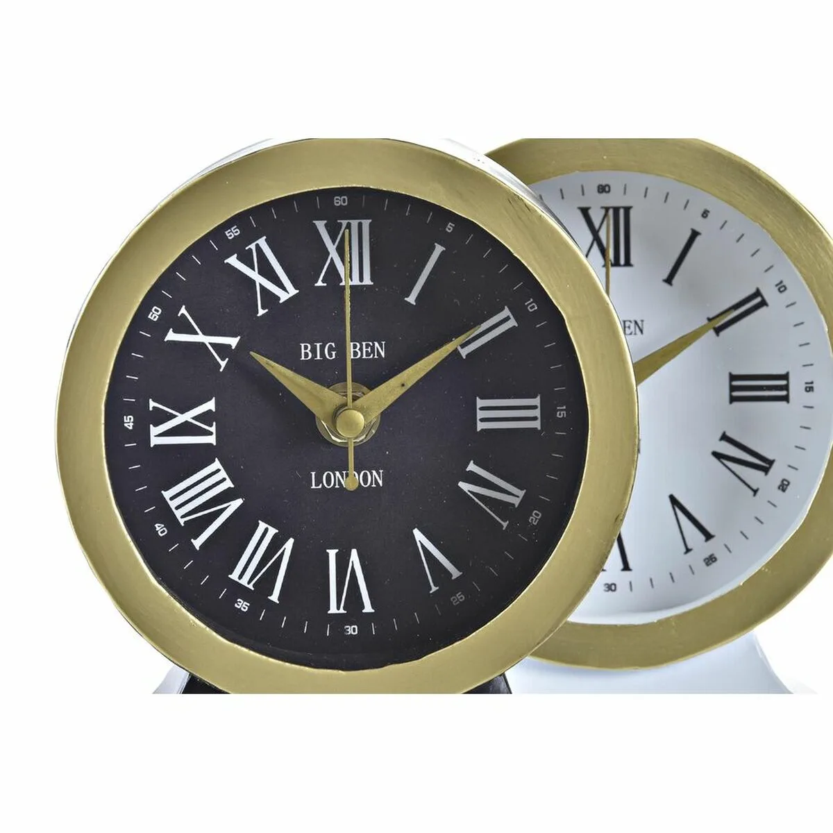 Horloge de table dkd home decor blanc noir 2 unites s303772034. Diaytar incarne le nouveau visage du e-commerce : agile, éclectique et profondément ancré dans les tendances du moment