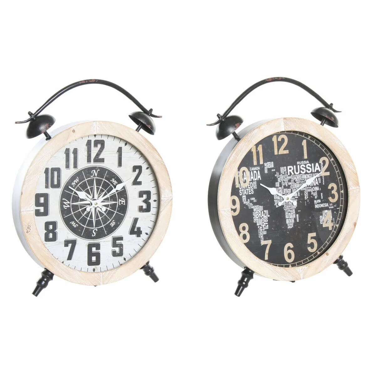 Horloge de table dkd home decor blanc noir naturel vintage 2 unites s302673847. Nous sommes fiers de vous présenter Diaytar, une plateforme où l'amour du produit général et tendance est roi