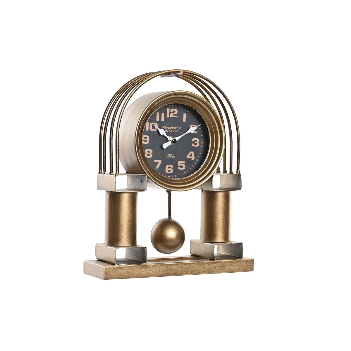 Horloge de table dkd home decor noir dore traditionnel s303769388. Nous traitons chaque produit Diaytar avec le même respect que si nous devions l'offrir à un proche. La qualité est non-négociable.