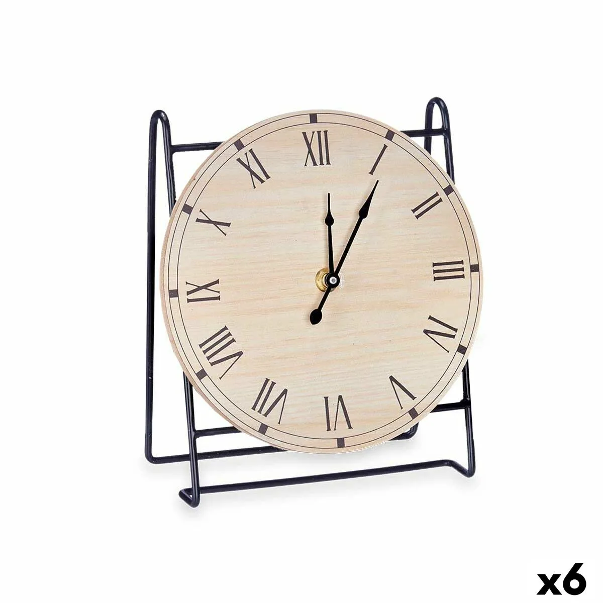Horloge de table gift decor 22stc316 2 noir bois 6 unites s363107025. Votre garde-robe mérite le style Diaytar - Découvrez nos nouveautés !