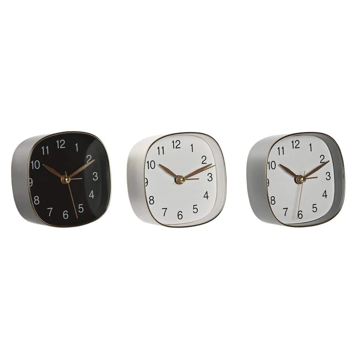 Horloge de table home esprit blanc noir gris dore moderne 3 unites s306069370. Diaytar, c'est la boîte à outils de votre vie idéale. Des produits pour construire, embellir et optimiser votre quotidien.