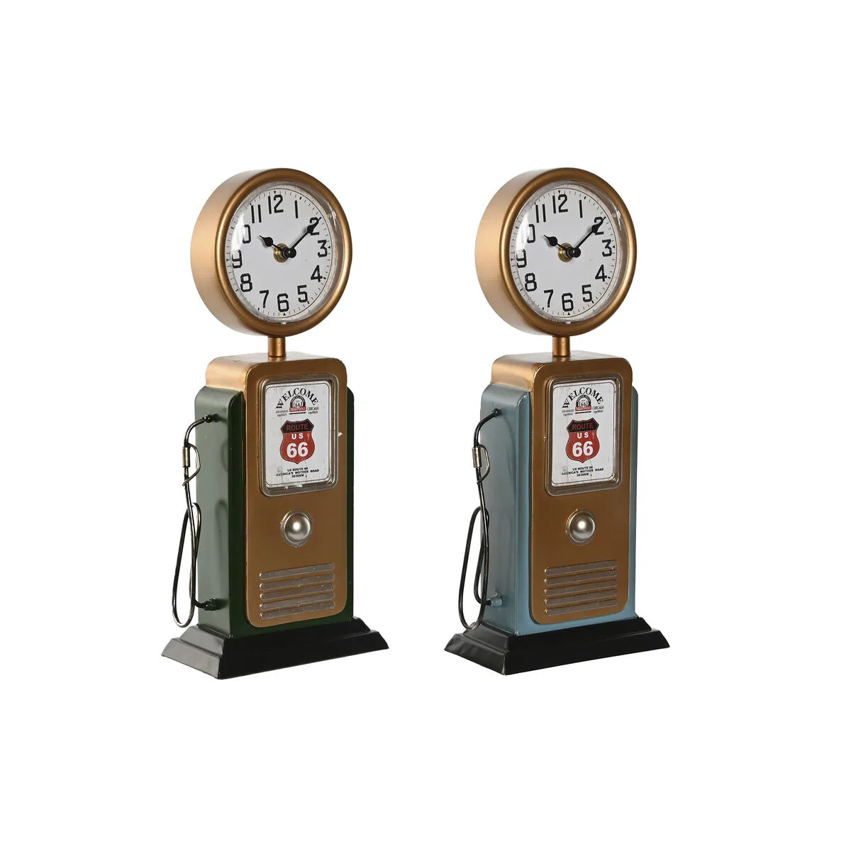 Horloge de table home esprit multicouleur metal vintage v340220929. Diaytar, c'est le testament vivant qu'on peut allier large choix et qualité exemplaire dans le e-commerce.