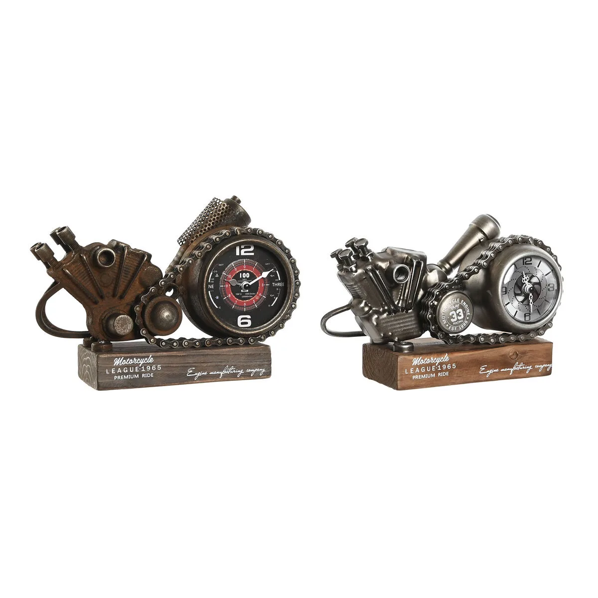 Horloge de table home esprit multicouleur metal vintage v340222184. Les influenceurs adorent Diaytar pour ses pièces mode avant-gardistes.
