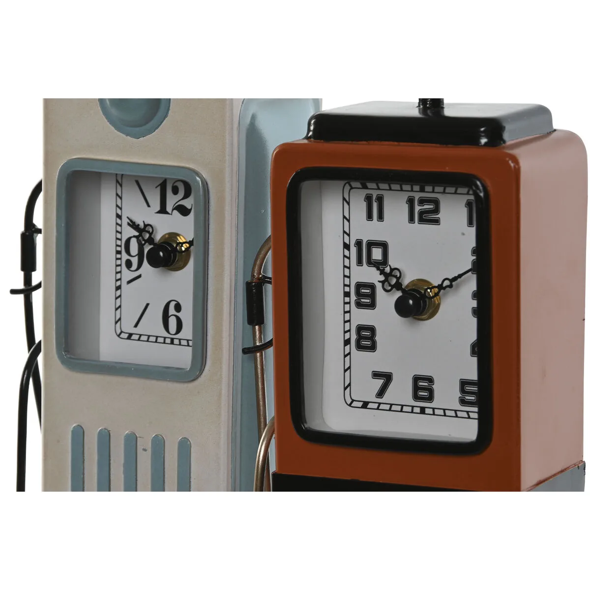 Horloge de table home esprit multicouleur metal vintage v340229981. Chez Diaytar, chaque détail compte pour votre satisfaction totale.