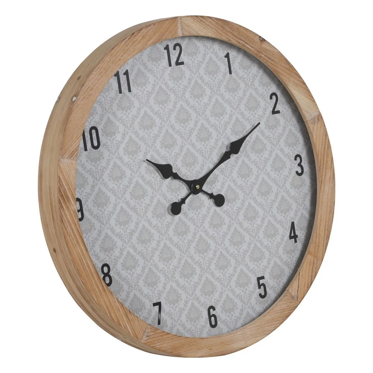 Horloge murale blanc naturel bois verre 60 x 60 x 6 5 cm s880511890. Diaytar, une vision du shopping en ligne où chaque catégorie de produits, de la high-tech au généraliste, est traitée avec excellence