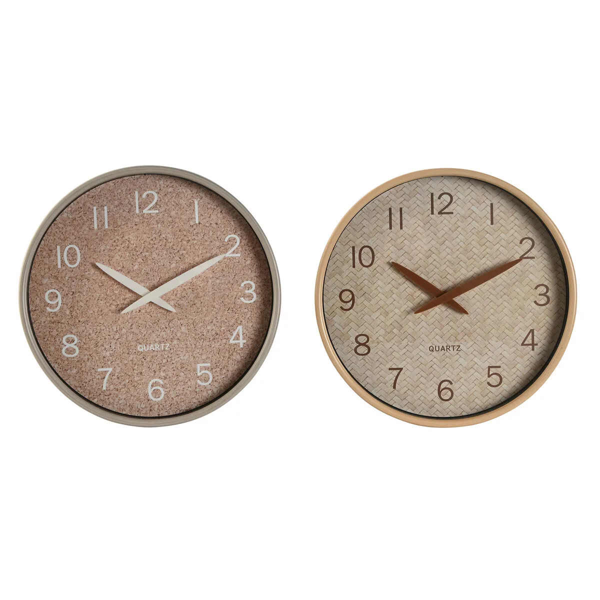 Horloge murale home esprit marron naturel pvc bois 30 x 4 7 x 30 cm 2 unites s306068599. Chez Diaytar, chaque achat est une expérience unique. Explorez notre sélection premium !