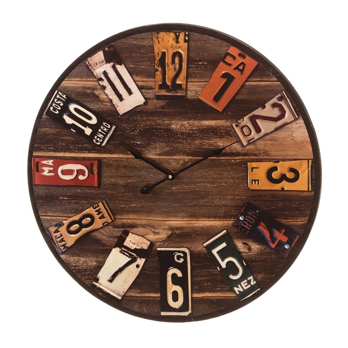 Horloge murale multicouleur bois mdf 60 x 4 5 x 60 cm s880880367. Diaytar a été conçu pour ceux qui voient le shopping en ligne comme une source d'inspiration et de solutions pratiques