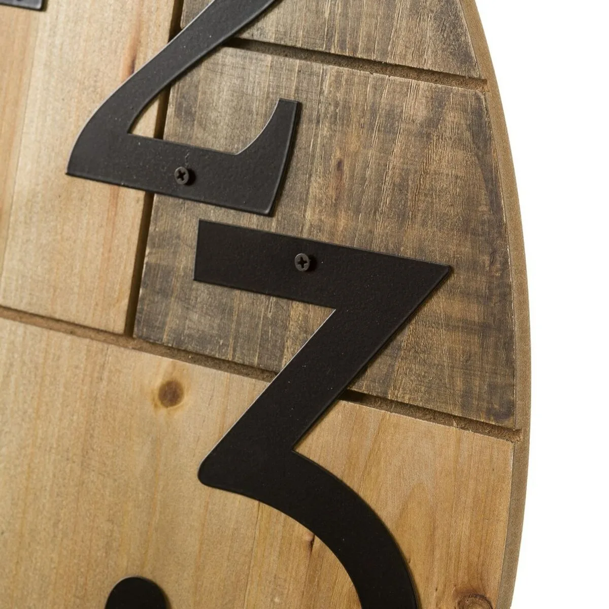 Horloge murale multicouleur metal bois mdf 60 x 3 x 60 cm s880880087. Diaytar : Votre portail vers un monde de produits où la frontière entre l'essentiel et le superflu devient délicieusement floue