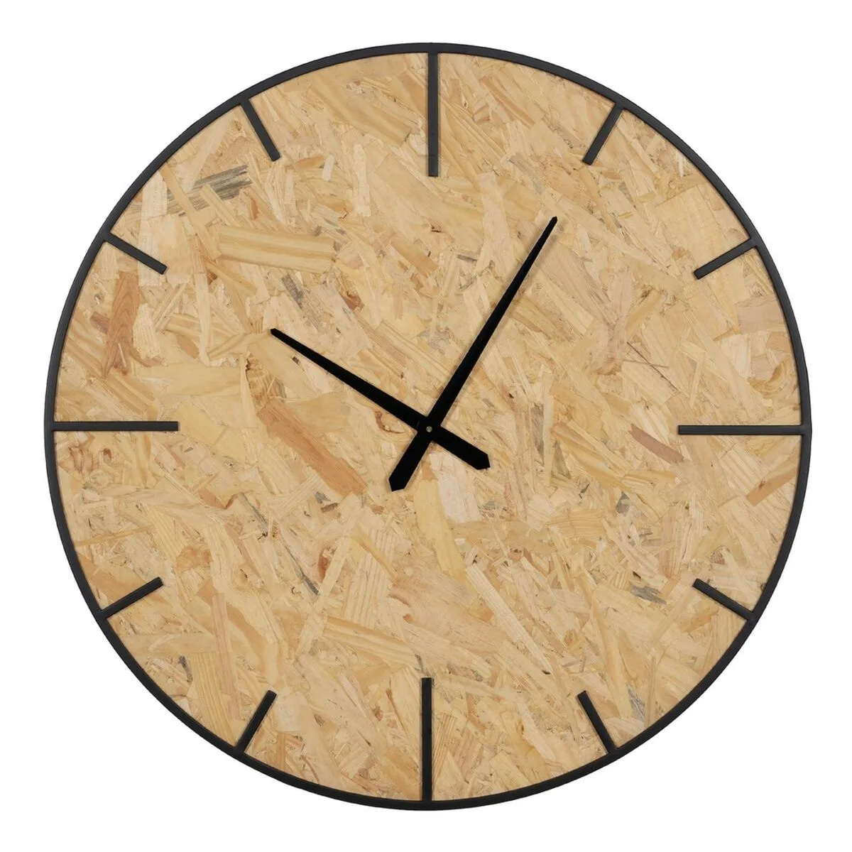 Horloge murale noir naturel pvc fer bois mdf 80 x 4 5 x 80 cm s880437693. Chez Diaytar, nous célébrons la singularité de chaque produit, qu'il s'agisse d'un gadget tech ou d'un ustensile maison